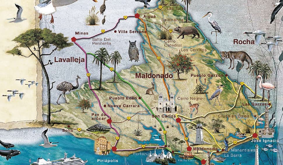 Pasear más allá de Punta del Este