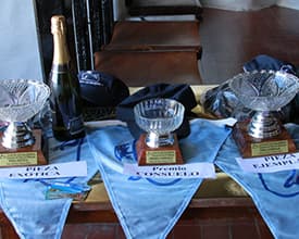 Algunos de los premios que se entregaron