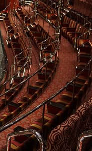 La sala de teatro del Crucero