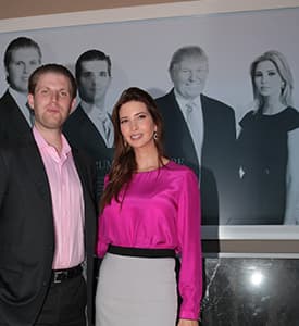 Ivanka y Erik Trump