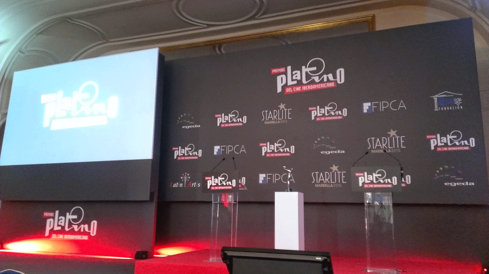 Punta del Este será sede de los premios Platino del Cine Iberoamericano 2016