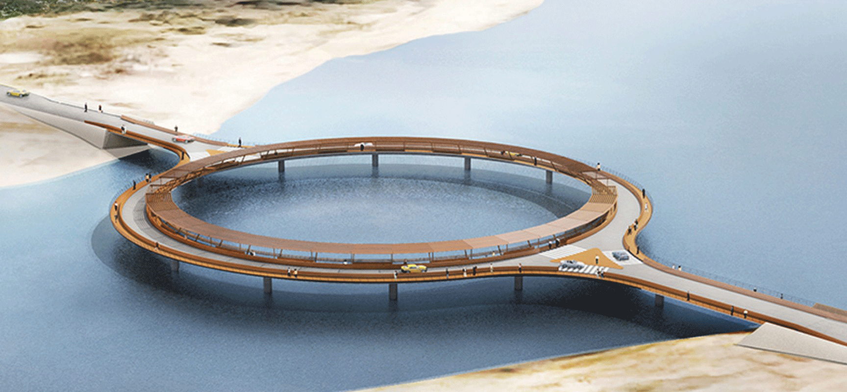 Se inauguró el puente de Laguna Garzón