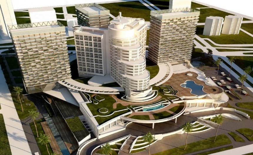 Una vez estén construidas las 3 torres, Enjoy Conrad ofrecerá más de 1000 habitaciones