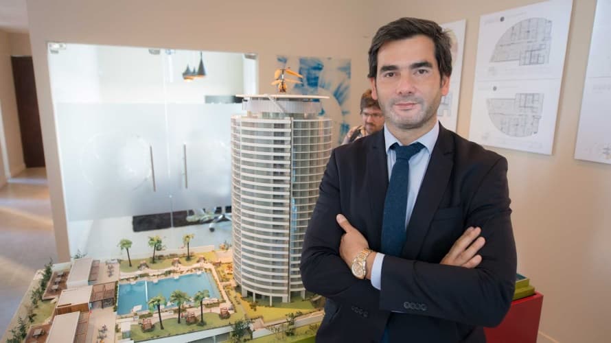 Obras de Trump Tower Punta del Este en pleno avance