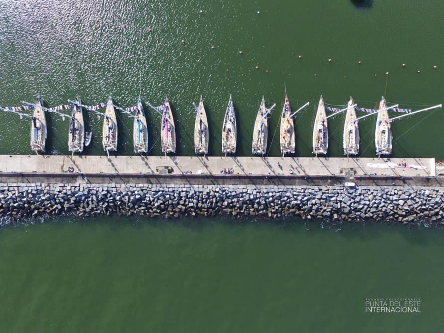 Punta del Este dio la bienvenida a los tripulantes de la Clipper Round The World 2017-2018