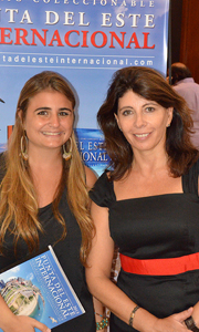 Stephanie Hindi junto a Marisol Nicoletti, Directora de Punta del Este Internacional
