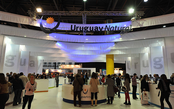 Gran representación de Uruguay en la FIT