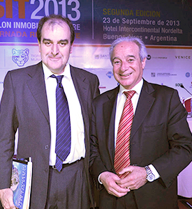 Oscar de los Santos, Intendente de Maldonado junto a Horacio Díaz, director de Turismo
