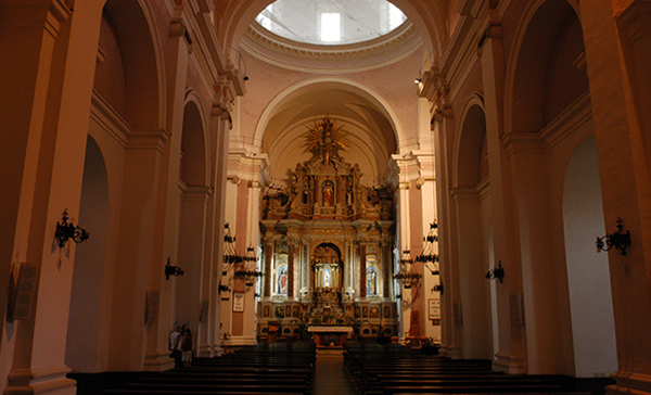 Interior de la Catedral de Maldonado