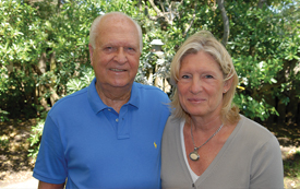 Helga y Juan Valenza, directores y emprendedores de Inmobiliaria Valenza