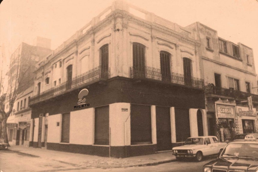 Primer local comercial de Mileto en Montevideo
